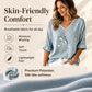 Women's V Neck Printed T-Shirt