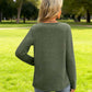 Women’s Elegant V-Neck Long Sleeve Top