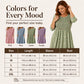 Women's Smocked Floral Print Dress