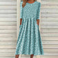 Women's Smocked Floral Print Dress