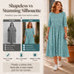 Women's Smocked Floral Print Dress
