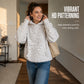 Women's Leopard Print Hooded Sweatshirt