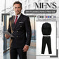 Men's Slim Fit Jacket & Pants 2-Piece Suit
