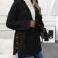 Women's Hooded Button Down Jacket