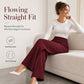 Women's Elegant  High Waist Wide Leg Pants