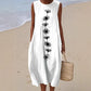 ☀️👗Seasonal Style - Linen Sleeveless Maxi – Cool & Relaxed for Beach, Travel & Everyday