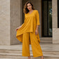 👚New Arrivals - Chic 2-Piece Set with Asymmetric Hem – Relaxed Fit & Versatile Pairing for Any Occasion