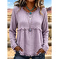 👚New Arrivals - Fringe-Trimmed Casual Blouse – Soft Comfort & Easy Pairing with Jeans or Skirts for Any Occasion