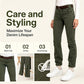 Trending Now⭐👖 Slim Fit Corduroy Pants with Stretch – Elongating Silhouette & Soft Texture for Effortless Style