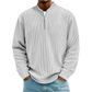 Must-Have🔥👔 Ribbed Long Sleeve with Zip Neck