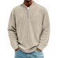 Must-Have🔥👔 Ribbed Long Sleeve with Zip Neck