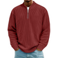 Must-Have🔥👔 Ribbed Long Sleeve with Zip Neck
