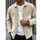 🧥New Arrivals - Long Sleeve Button-Front Shirt – Versatile Wear as Standalone or Light Jacket Over Tee
