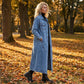 🧥New Arrivals - Classic Button-Front Denim Coat – Extended Length Design & Durable Fabric for All-Season Layering
