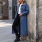 🧥New Arrivals - Classic Button-Front Denim Coat – Extended Length Design & Durable Fabric for All-Season Layering