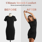 Trending Now⭐👗 Ruched Bodycon Dress with Asymmetric Hem – Side Ruched Detail & Slimming Fit for Effortless Style