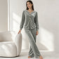 Bestseller🏆👚 Velvet 2-Piece Loungewear – Timeless Comfort & Effortless Coordination for Every Look