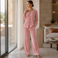 Bestseller🏆👚 Velvet 2-Piece Loungewear – Timeless Comfort & Effortless Coordination for Every Look