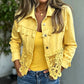 🧥Seasonal Style - Stitched Lace Denim Jacket – Timeless Design & Easy Pairing with Jeans or Dresses