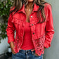 🧥Seasonal Style - Stitched Lace Denim Jacket – Timeless Design & Easy Pairing with Jeans or Dresses