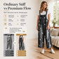 Bestseller🏆👖 Floral Print Loose Overalls – Timeless Denim Style & All-Day Comfort for Every Occasion