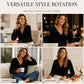 Bestseller🏆👚 V-Neck Velvet Top – Timeless Elegance & All-Day Comfort for Every Look