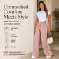 ☀️👖Seasonal Style - High-Rise Drawstring Pants – Breezy Comfort & Easy Pairing for Any Casual Look