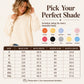 👚Seasonal Style - Waffle Texture Sweatshirt – Easy Breezy Fit & Classic Style for Any Casual Look