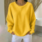 👚Seasonal Style - Waffle Texture Sweatshirt – Easy Breezy Fit & Classic Style for Any Casual Look