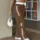 👖New Arrivals - Straight-Leg Cargos with Side Stripe – Relaxed Fit & Functional Pockets for Everyday Looks