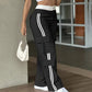 👖New Arrivals - Straight-Leg Cargos with Side Stripe – Relaxed Fit & Functional Pockets for Everyday Looks