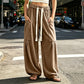 Women's Corduroy Drawstring Cargo Pants