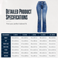 Bestseller🏆👖 Scalloped Button High-Street Jeans – Timeless Silhouette & Durable Denim Quality for Every Look