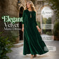 Women’s Elegant Velvet Maxi Dress
