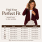 Women's Faux Suede Draped Cardigan