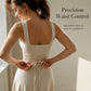 Women's Sleeveless Square Neck Dress with Back Tie