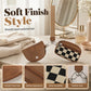 Women's Chic Checkerboard Wristlet Bag