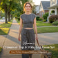 Women's Crossover Top & Wide-Leg Pants Set