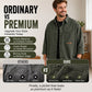 Men's Long Sleeve Loose-Fit Utility Shirt