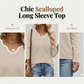 Women’s Casual Long Sleeve Knit Top