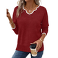 Women’s Casual Long Sleeve Knit Top