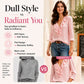 👚Seasonal Style - V-Neck Ruffle Blouse – Lightweight Comfort & Feminine Charm for Everyday Looks
