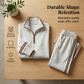 👚Seasonal Style - Half-Zip Top & Wide-Leg Pants Set – Cozy Turtleneck or Breezy V-Neck Styling