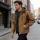 Men's Warm Hooded Work Jacket