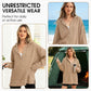 👚Seasonal Style - Button-Front Hooded Pullover – Roomy Cut & Side Slits for Unrestricted Movement All Day