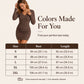 👗New Arrivals - Ribbed Knit V-Neck Midi Dress – Stretchy Comfort & Elegant Silhouette for Any Occasion