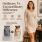 👗New Arrivals - Ribbed Knit V-Neck Midi Dress – Stretchy Comfort & Elegant Silhouette for Any Occasion