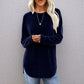 👚Seasonal Style - Relaxed Cotton Crew Top – Breezy Comfort & Easy Pairing with Jeans or Leggings