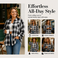 Must-Have🔥👕 Timeless Plaid Shirt – Soft Cotton Feel & Easy Pairing with Jeans or Trousers