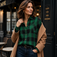 Must-Have🔥👕 Timeless Plaid Shirt – Soft Cotton Feel & Easy Pairing with Jeans or Trousers